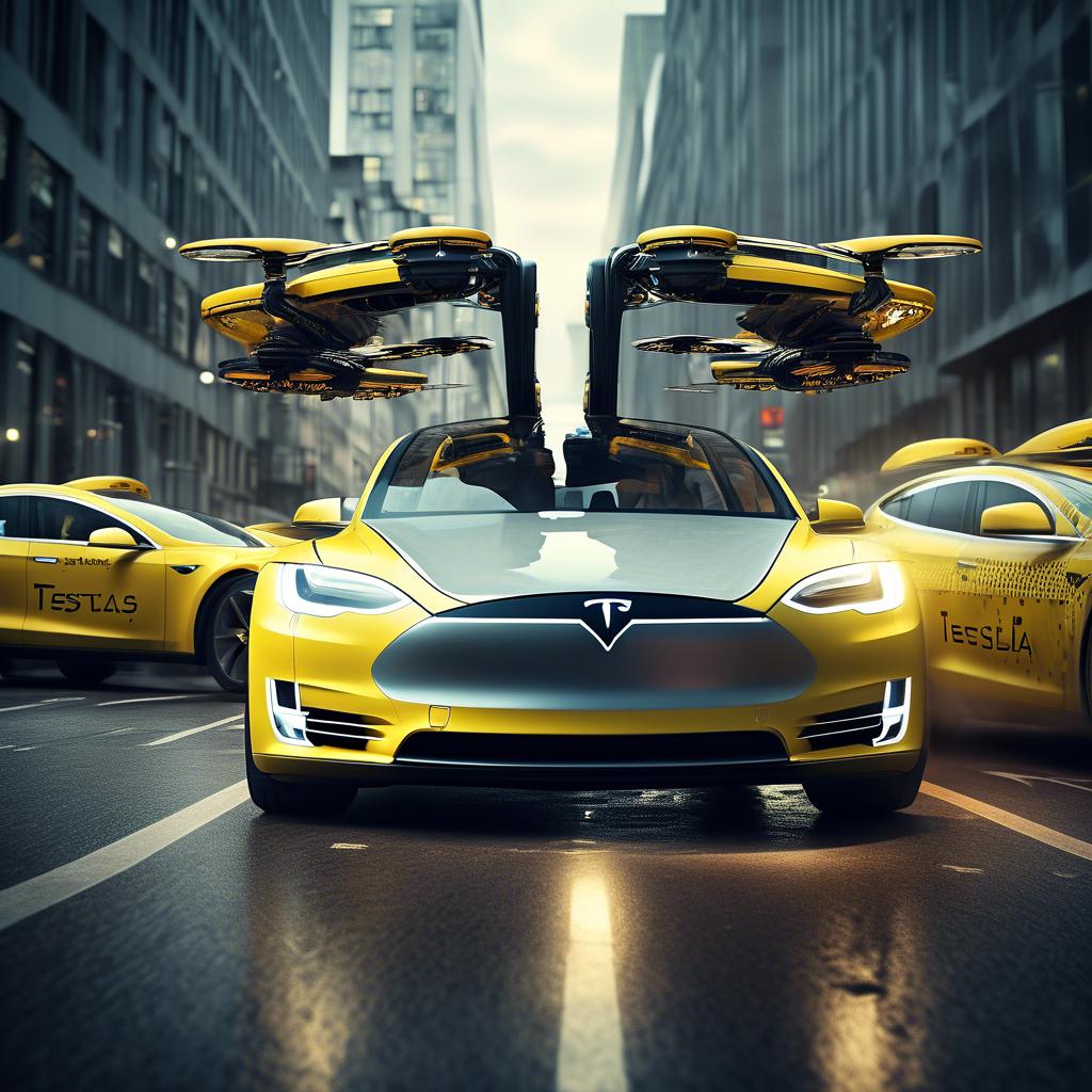 Revolutionäre Flotte: Teslas Robo-Taxis betreten deutsche Straßen
