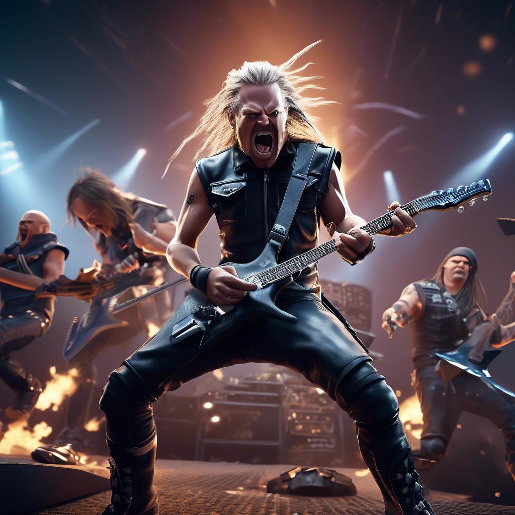Metallischer Headbanging-Spaß: Metallica rocken Fortnite